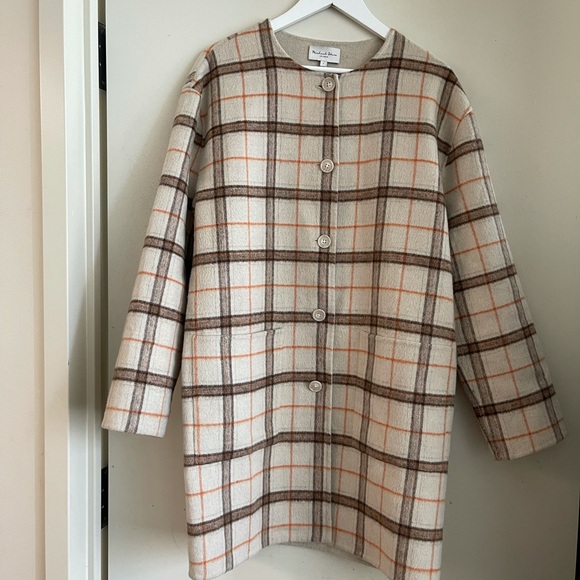 Michael Stars Reversible Cocoon Coat - Picture 7 of 11